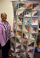 Frances Evans - Winner of the February Block of the Month